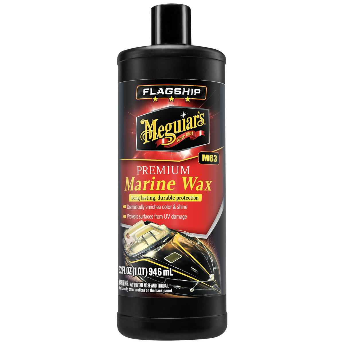 Meguiar's Flagship Premium Marine Wax M63 - 32 oz