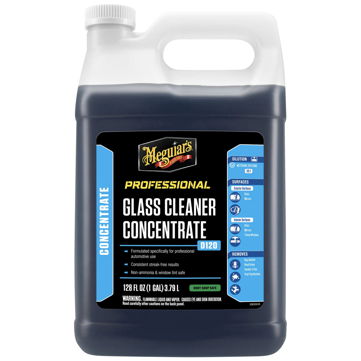 Meguiar's Professional Glass Cleaner Concentrate D120 - 1 gal