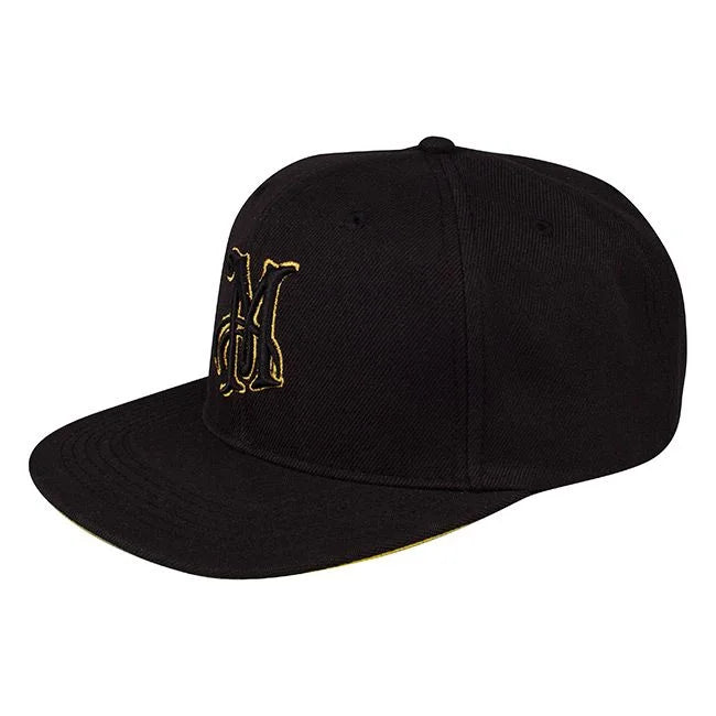 Meguiar's "M" Classic Snapback Hat - Black/Yellow